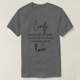 Cindy kärlek t shirt