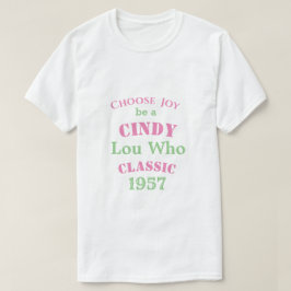 Cindy Lou som klassiskt PG T Shirt