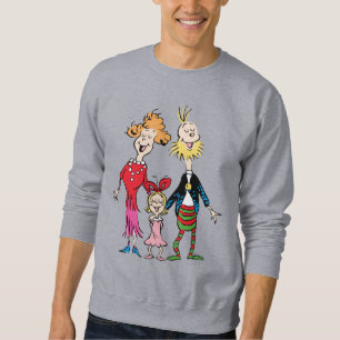 Cindy Lou Who:s familjeporträtt Lång Ärmad Tröja