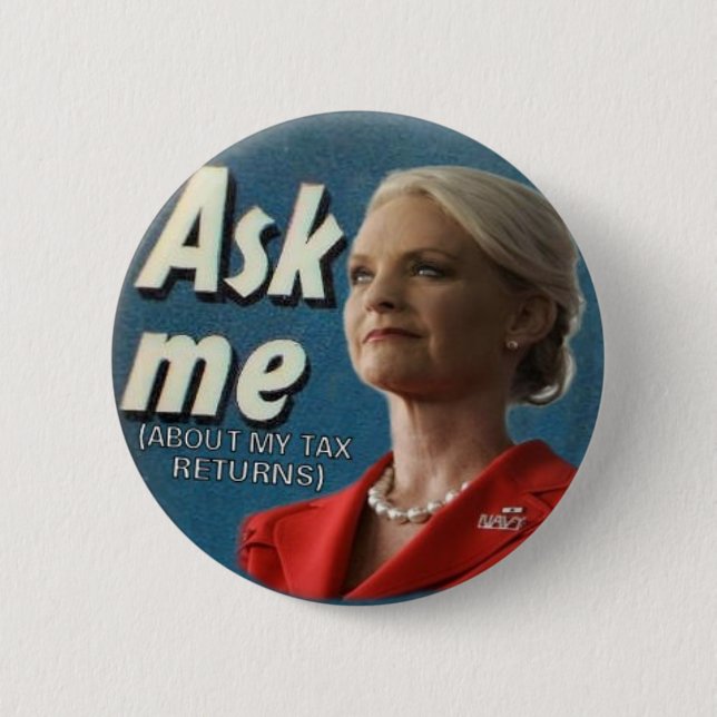 Cindy McCain Ask Me-knapp Knapp (Framsida)