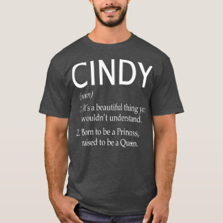 Cindy Namn Gift 159 T Shirt