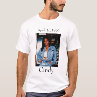 Cindy, skräddarsy April 15,1996 - - som skräddarsy Tee