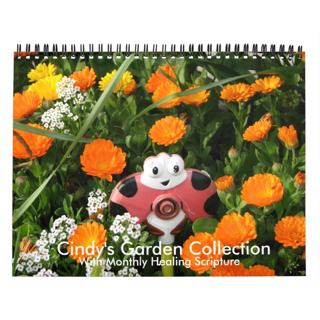 Cindy's Garden Calendar w/Healing Scriptures Kalender (Omslag)