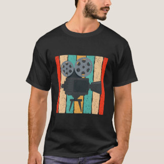 Cinema Camera Movie Projector T Shirt