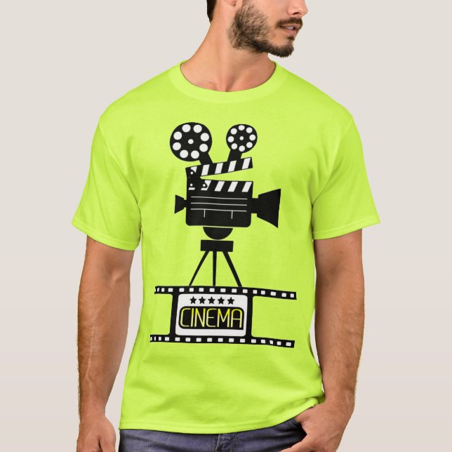 *CINEMA* Logotyp Graphic T-Shirt (Framsida)