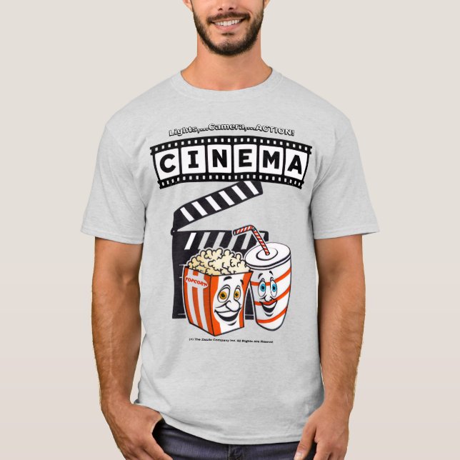 *[CINEMA]* Logotyp och grafik - T-Shirt (Framsida)
