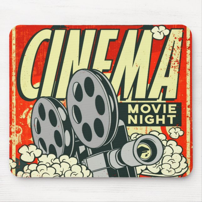 CINEMA: Movie Natto Retro Mousepad Musmatta (Framsidan)