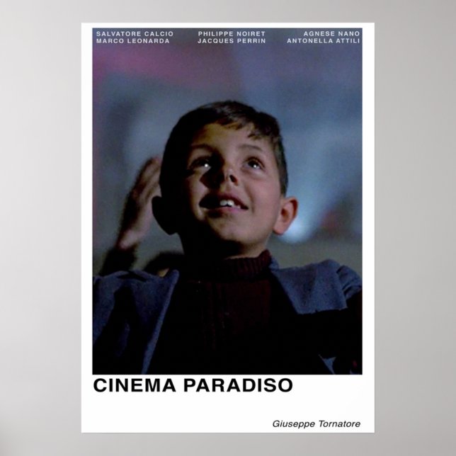 Cinema Paradiso Poster (Framsidan)