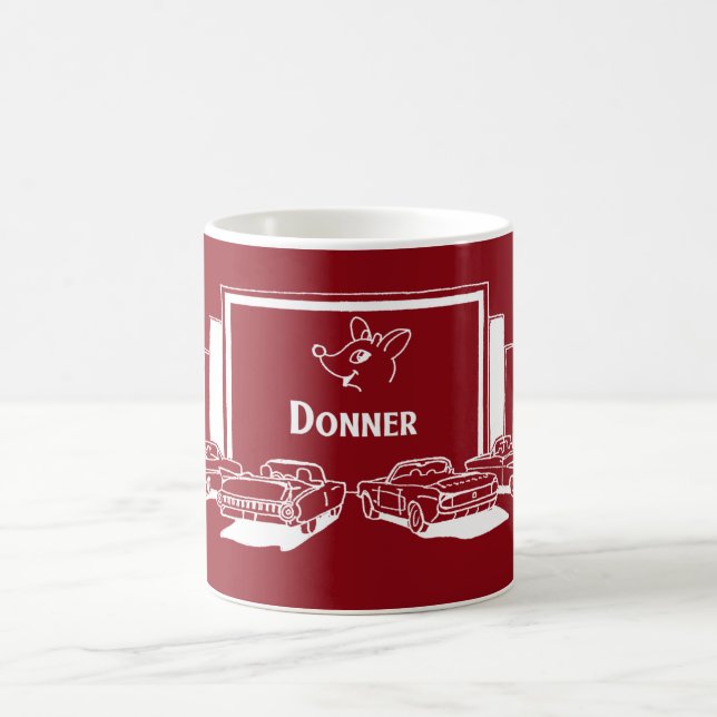 Cinema Reindeer - Donner Kaffemugg (Center)