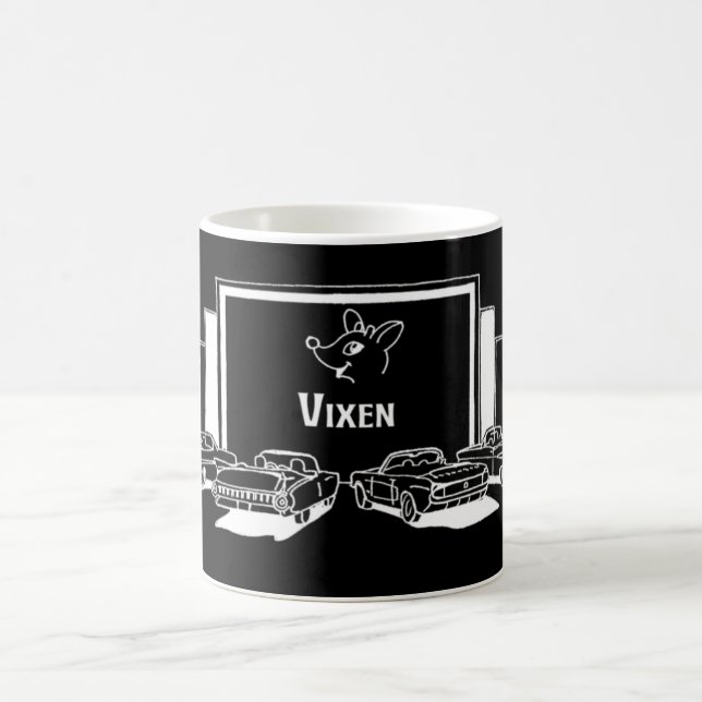 Cinema Reindeer - Vixen  Kaffemugg (Center)