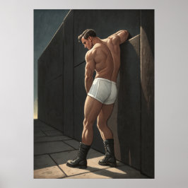 Cinematic kille på väggen poster