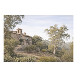 Cinematic Mist Villa, Toledo Spanien Fototryck
