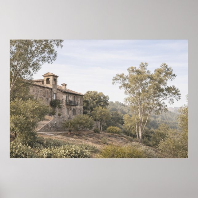 Cinematic Mist Villa, Toledo Spanien Poster (Framsidan)