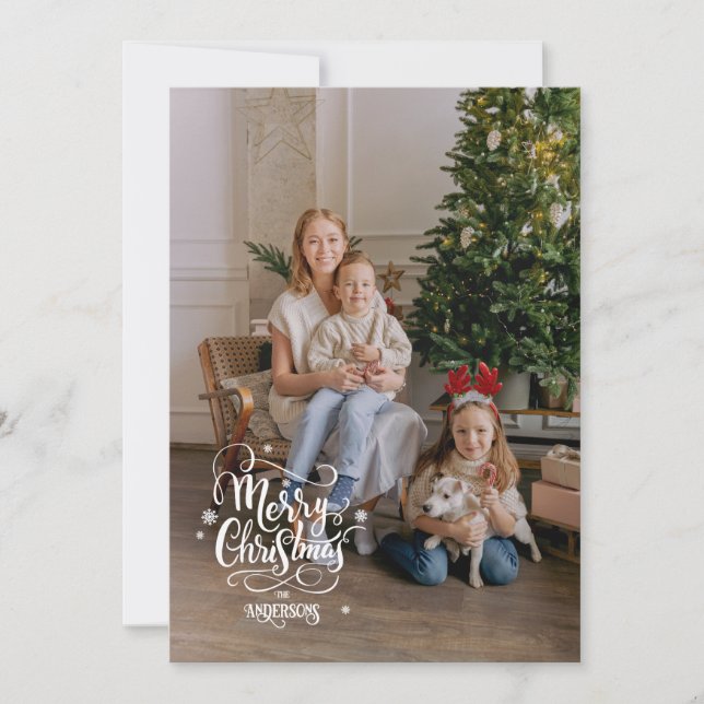 Cinematic Mood jul Julkort (Framsida)