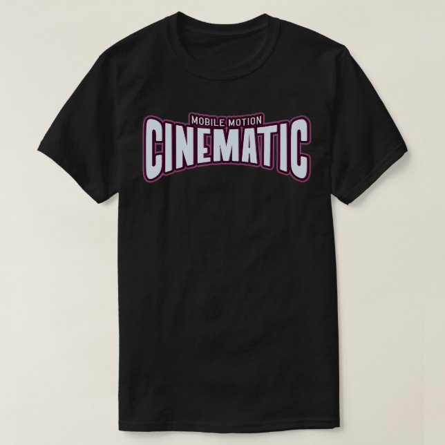 Cinematisk T Shirt (Design framsida)