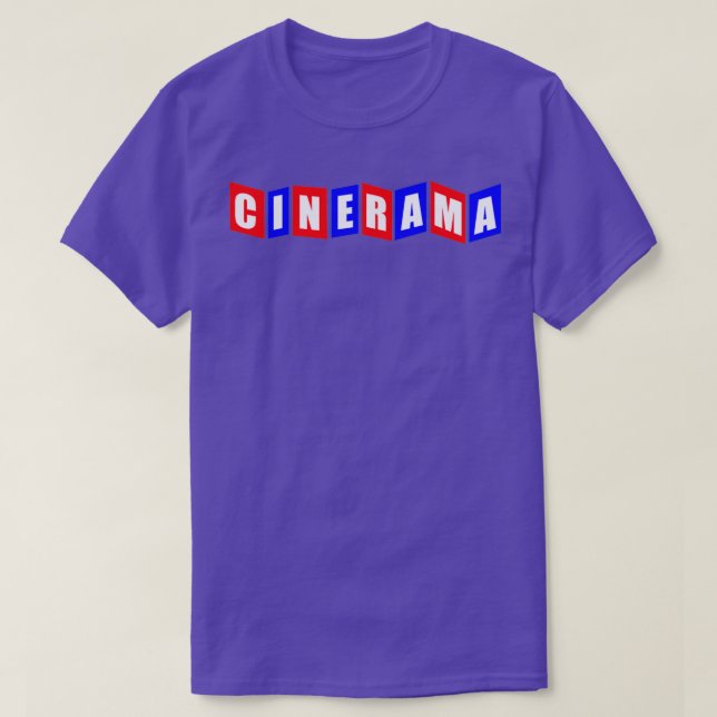 Cinerama T Shirt (Design framsida)