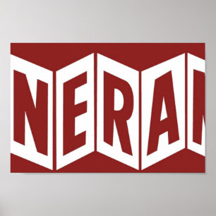 Cinerama vit vintage logotyp poster