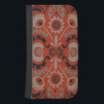 Cinnabar Suzani I Galaxy S4 Plånboksfodral<br><div class="desc">Hemdepartement</div>