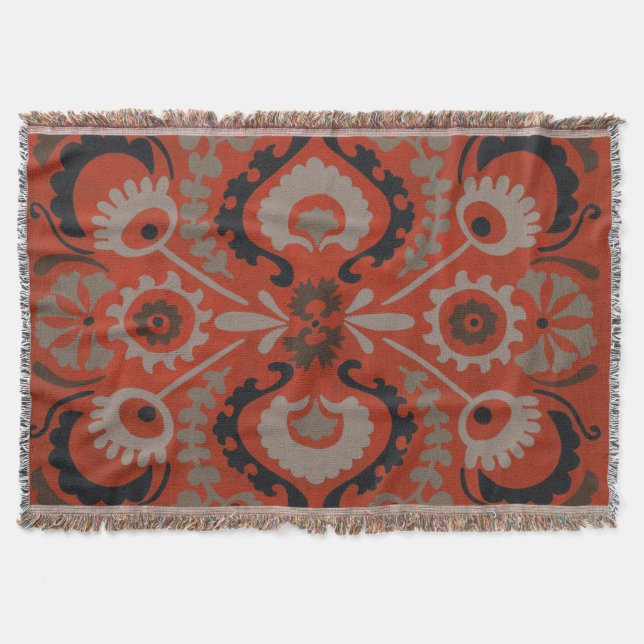 Cinnabar Suzani I Mysfilt (Framsidan)