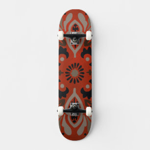 Cinnabar Suzani II Mini Skateboard Bräda 18,7 Cm