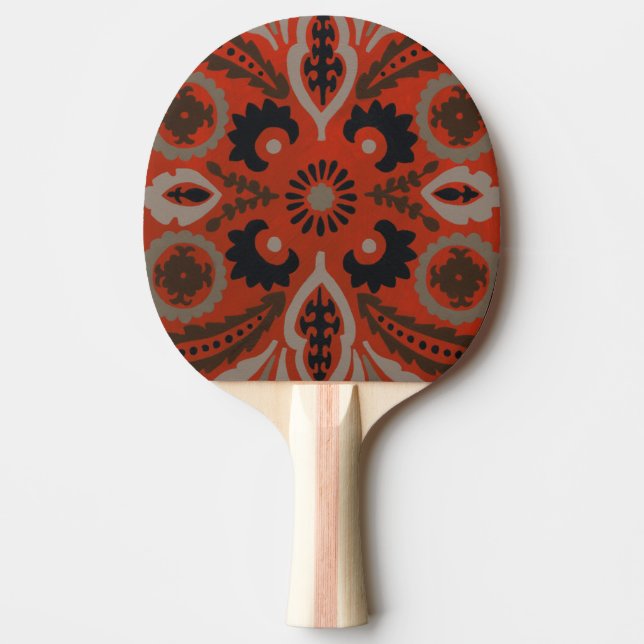 Cinnabar Suzani II Pingisracket (Framsidan)