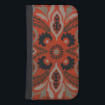 Cinnabar Suzani II Plånboksfodral För Samsung Galaxy S4<br><div class="desc">Heminredning</div>