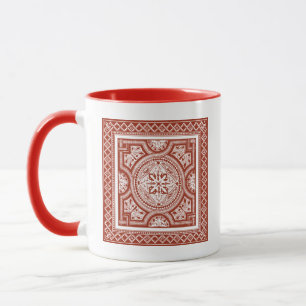 Cinnabar Woodblock IV Mugg
