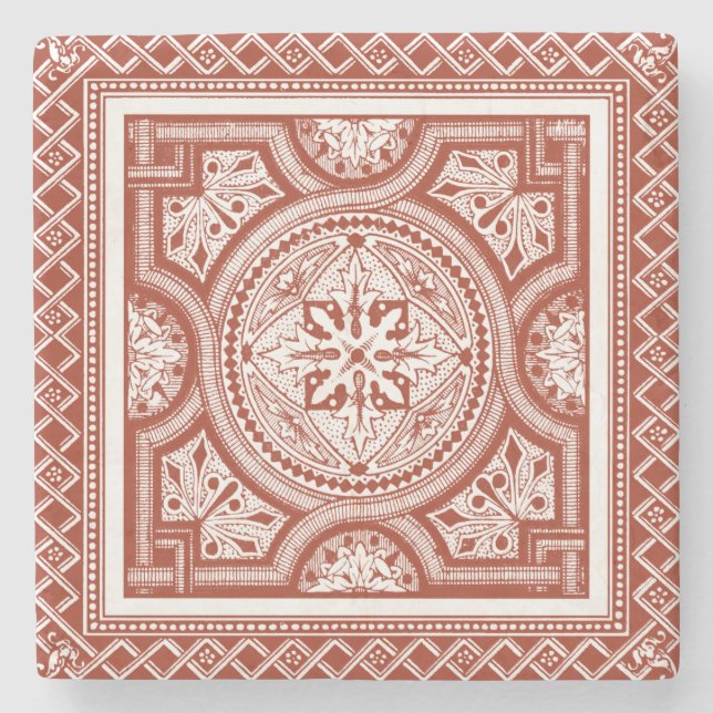 Cinnabar Woodblock IV Stenunderlägg (Framsidan)