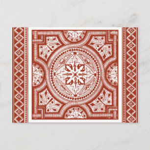 Cinnabar Woodblock IV Vykort