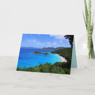 Cinnamon Bay Panorama, St. John, USA V.I. Kort