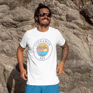 Cinnamon Bay, St. John, Usvi Faded Classic Stil T Shirt