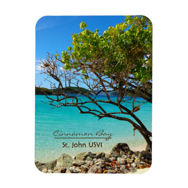 Cinnamon Bay St. John USVI Flexi Magnet (Vertikal)