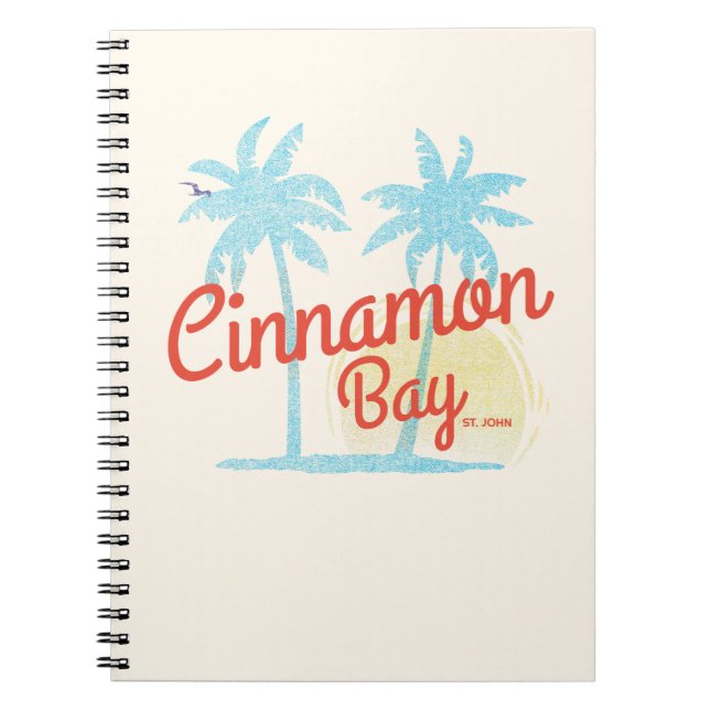 Cinnamon Bay USVI Anteckningsbok (Framsidan)