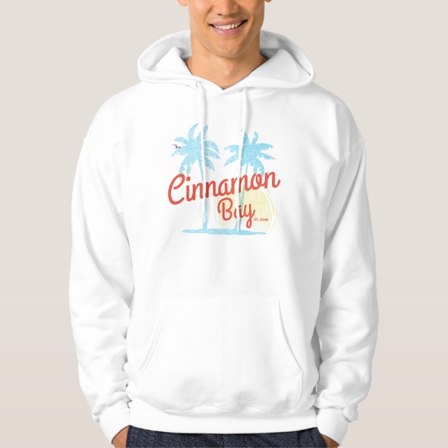 Cinnamon Bay USVI Hoodie (Framsida)