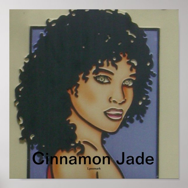 Cinnamon Jade Hair Salon Poster (Framsidan)
