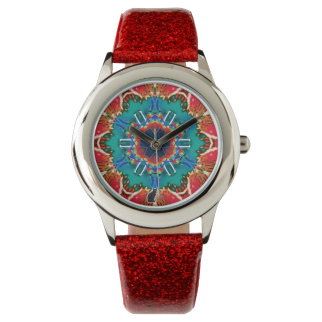 Cinnamon Kaleidoscope Armbandsur (Framsida)