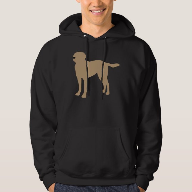Cinnamon Labrador Hoodie (Framsida)