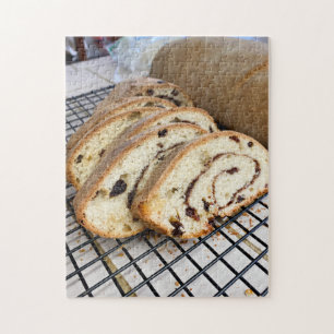 Cinnamon Raisin Bread Food Pussel