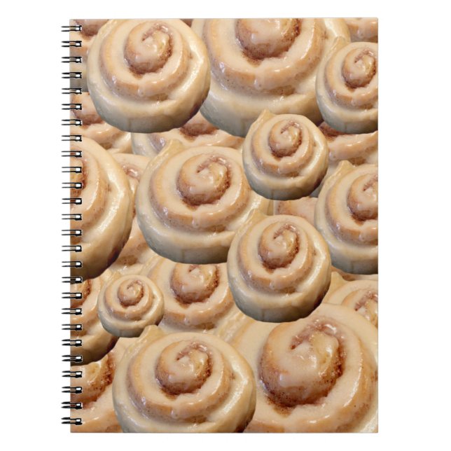 Cinnamon Roll Anteckningsbok (Framsidan)