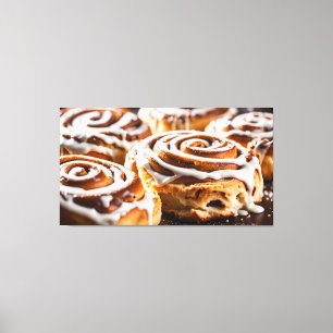 Cinnamon Roll Canvastryck