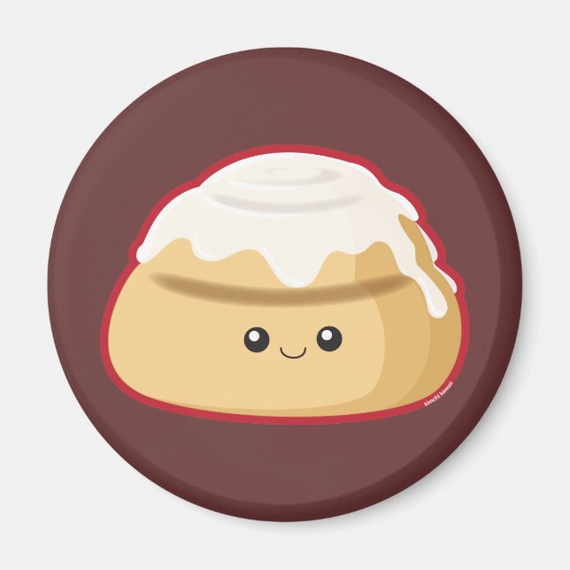 Cinnamon Roll Magnet (Framsidan)