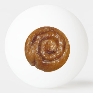 Cinnamon Roll ping pong boll