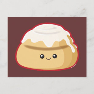Cinnamon Roll Vykort