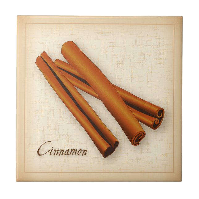 Cinnamon Spice Ceramic Tile Kakelplatta (Framsidan)