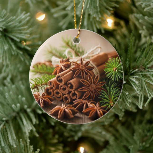 Cinnamon Spice jul Ornament (Träd)