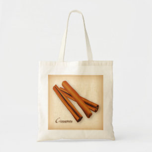 Cinnamon Spice Tote Bag Tygkasse
