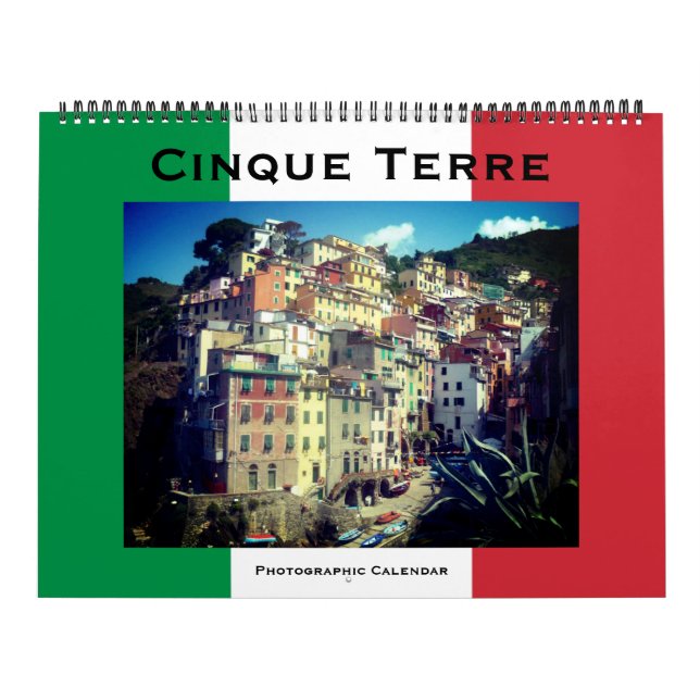 cinque terre 2026 stor kalender (Omslag)