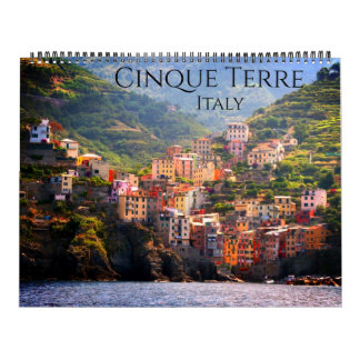 cinque terre 2027 stor kalender