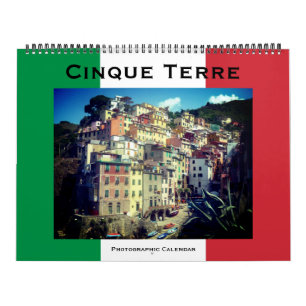 cinque terre 2027 stor kalender