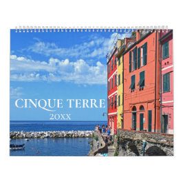 Cinque Terre Aesthetic Italien Kusten Wall Calenda Kalender